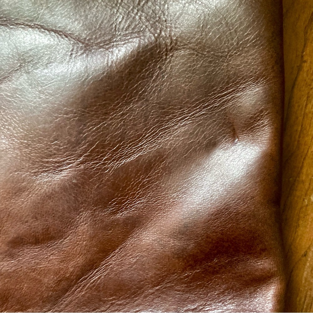 *Defect* Frye 9M Dorado Lug Riding Boots Brown w/ Rabbit Fur - Picture 15 of 15